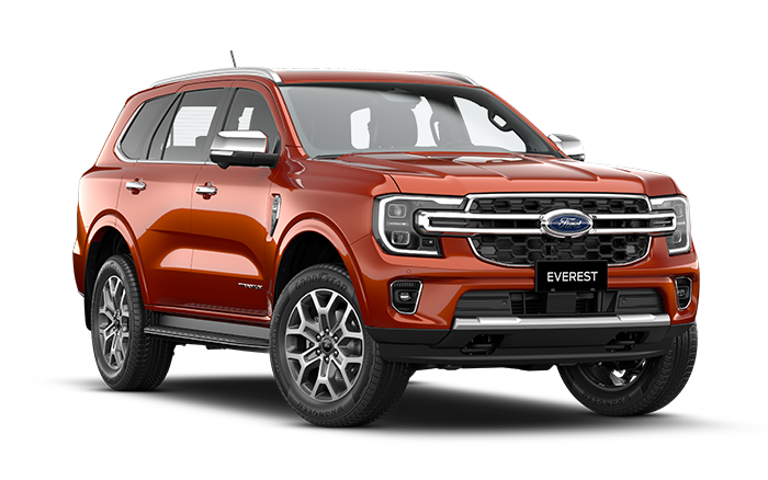 Ford Everest - Màu Đỏ Cam