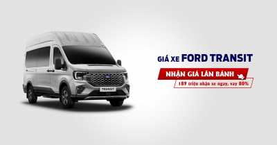 Giá lăn bánh Ford Transit 2025 - Xe 16 chỗ - Cập nhật tháng 03/2025